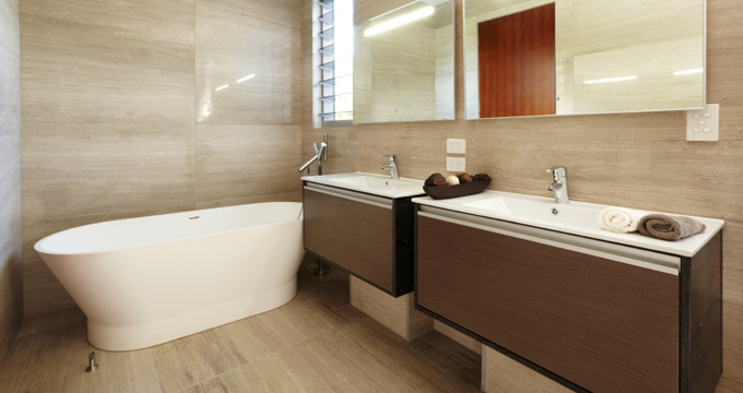 Luxurious interior design and finishes